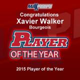 2015-16 Player of the Year for the H.L. Bourgeois BRAVES